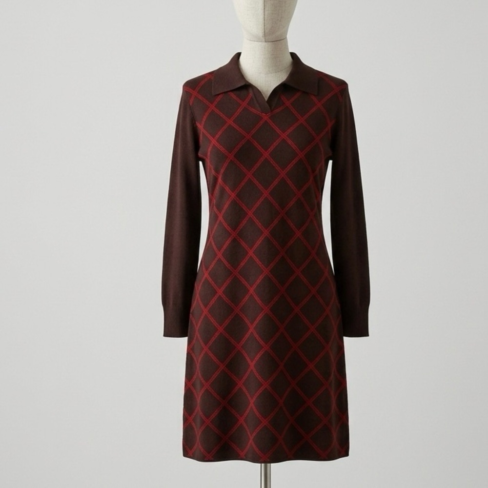Liz Claiborne women sweater dress long sleeve size large new with tags